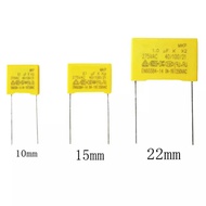 Capacitor 275VAC 275V 0.22UF 0.33UF 0.47UF 0.56UF 0.68UF 0.82UF 1UF Film C Polypropylene