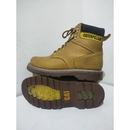 Caterpillar CAT Yellow Boots, Size 40