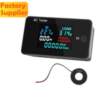 AC 0-500V Digital Voltmeter 0-100A Ammeter Energy Meter LED Screen Display