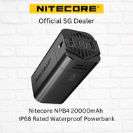 Nitecore NPB4 20000mAh  IP68 Rated Waterproof Power Bank Powerbank
