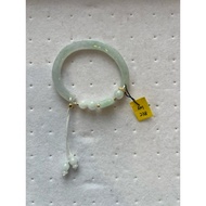 CC025 Ready Stock Jade Half Bangle 翡翠半镯款式(wrist 13cm)