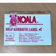Label Harga Perekat Koala No.103 Self Adhesive Label