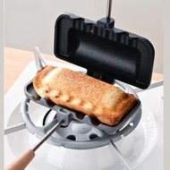 日式三明治機早餐機戶外露營華夫餅三明治夾鍋烤面包吐司模具烤盤