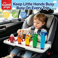 Number Blocks Building Toys 1-10 Portable Lightweight Travel Toys Math Learning Educational On The G