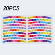 10/20Pcs/Set Bicycle Rainbow Reflective Sticker Car Motocycle Night sticker