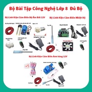 [Pre-assembled] Temperature, Humidity, Light Sensor Components Set Grade 8 Technology Book Exercises