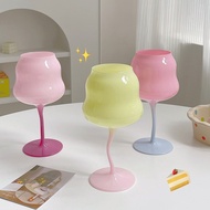 Macaron Contrast Color Goblet Nordic Style Gift Set