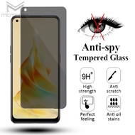 Privacy Tempered film Glass Screen Protector OPPO Reno 11F 8T 7Z 7 SE Reno 8Z 8 Pro 5G