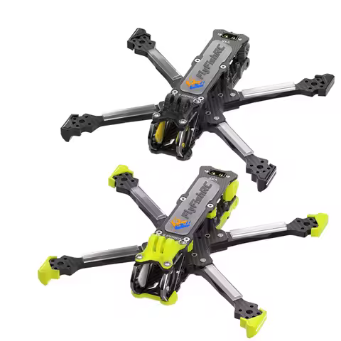 FlyFishRC VX5 V2 O4 5 inch T700 Volador Deadcat FPV LR Frame Kit compatible with DJI O3/O4 PRO Air U
