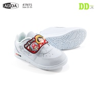 รองเท้านักเรียน ADDA 41N15 ของแท้ รองเท้านักเรียนอนุบาล รองเท้าพละ รองเท้านักเรียนสีขาว ADDA ลาย Onepiece วันพีช ลูฟี่