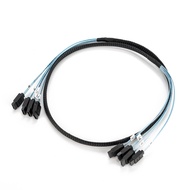 4/6/8 pcs/set Sata To Sata Cable 6 Ports/Set SATA 3.0 Date Cable 7 Pin to 7 Pin Sas Cord 12Gbps HDD