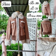 jacket​ Fur​ y2k​ style​