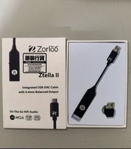 Zorloo Ztella II USB-DAC 4.4mm 平衡輸出