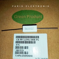 Resistor 5w 100ohm green product