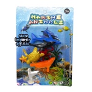 Mainan Miniatur Hewan Laut Animal Marine 016B-244 Ukuran Kecil | Edukasi Binatang Hidup Diair Laut I