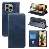 Samsung S24 S24PLUS S24ULTRA Strong Magnetic Leather Case Phone Protective PLUS ULTRA