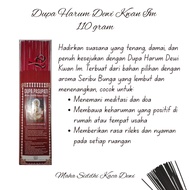 Dewi Kwan Im Fragrant Incense 110 Grams with a Thousand Flower Aroma | Maha Siddhi Glass Goddess