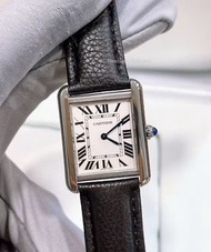 👑[現貨]🔥🔥Cartier Tank 卡地亞坦克系列 W5200005 銀白面罗马 表徑31 x 24.4mm 石英 淨表 cartier/cartier watch/ball watch/cart