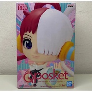 🔥HOT ITEM NEW ARRIVAL🔥ORIGINAL ONE PIECE QPOSKET UTA FILM RED GOLD STICKER
