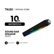 Tylex XSP05 Computer Soundbar with 5.3 Bluetooth Speaker Plug  Play 360 Surround RGB Lightning