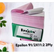 Epsilon Continuous form paper 91/ 2x11:2 2 Ply Ncr 2Ply Computer Form