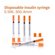 1ml/cc 31G 8mm insulin Syringe With Needle, Disposable