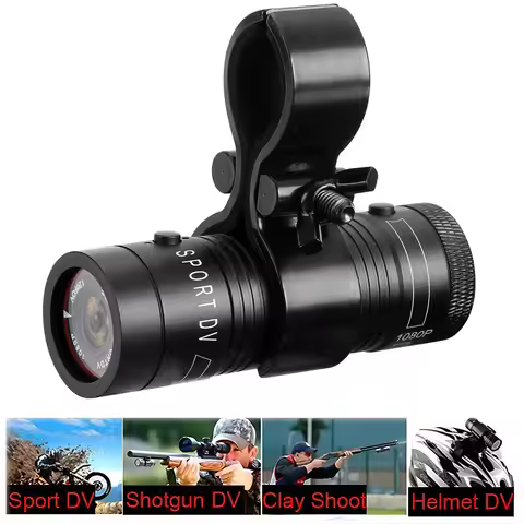 Outdoor Action Camera Mountain Bike Motorcycle Helmet Camera Mini Camera Sport DV Video Recorder Act