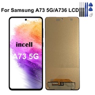 6.7" Super AMOLED For Samsung A73 5G Display A736 LCD Touch Screen Digitizer Assembly For SM-A736B S