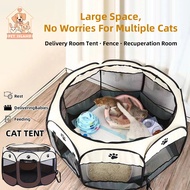 🔥Ready Stock🔥Cat Tent Foldable Cat Tent Delivery Room for Pregnant Pet Playpen Dog Cat House Outdoor