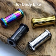 Titanium alloy bolts TC4 Screw For Birdy Frog Before After Turn Point  Shaft Suspension Turning Point Bike Part folding car rear fork turning point screw bird car bicycle modified