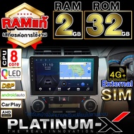 PLATINUM-X  จอแอนดรอย 10นิ้ว TOYOTA CAMRY 12-17 / โตโยต้า แคมรี่ 2012 2555 จอติดรถยนต์ ปลั๊กตรงรุ่น SIM Android Android car GPS WIFI 12-14/ 1+32/QLED One