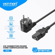 Vention Kabel Power C13 Connector 3-Prong CPU PC Komputer UPS