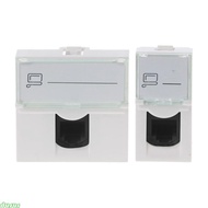 dusur Ethernet Wall Plate Keystone Jack Wall Plate with RJ45 Keystone Coupler insert