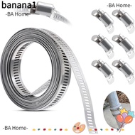 BANA Hose Clamps, Adjustable 304 Stainless Steel Hose Clamp Strap,  Large Pipe Ducting Hose Clamp Pi