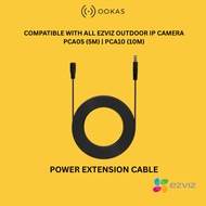 EZVIZ CS-CMT-PCA05/PCA10 | Power Extension Cable 5M/10M - Support All EZVIZ Outdoor IP Camera | Wate
