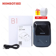 2022 Niimbot เครื่องพิมพ์ฉลากสายเคเบิลเคลื่อนที่ B21 B1สติกเกอร์เครื่องขนาดเล็กขนาดถือได้แบบพกพา Kab