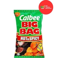 Calbee Big Bag Potato Chips Hot And Spicy 180g