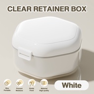Retainer Box teeth storage denture container bekas simpan gigi retainer kotak simpan retainer case p