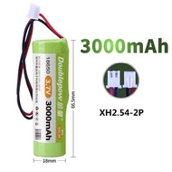 Doublepow 3.7V Rechargeable Lithium Battery Pack 18650 18650 2200/3000/6000mAh Protection Board Wire