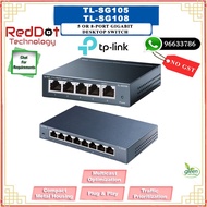 TP-Link TL-SG105, TL-SG108 Desktop Switch (Local SG Seller)