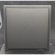 SIMON I7 GREY BLANK PLATE SWITCH