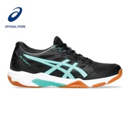 ASICS Women GEL-ROCKET 11 Indoor Court Shoes in Black/Illuminate Mint