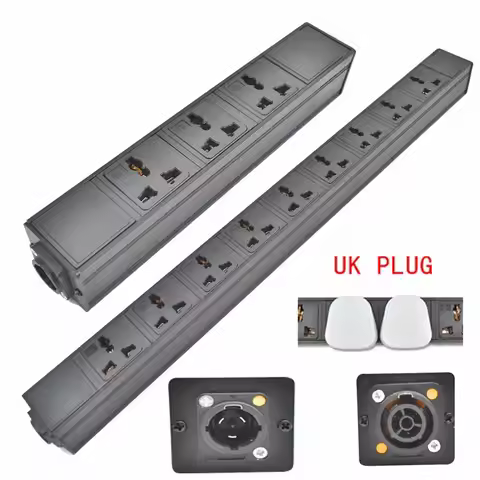 STRIDER RUI NAC3FPX NAC3MPX PDU 1-9 units power strip Schuko Powerlink power link output box with UK