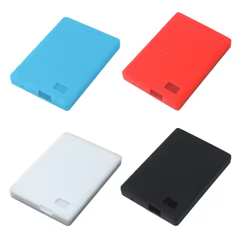Silicone HDD Case Bag Protective Hard Drive Disk Cover Sleeve Protector Skin For WD Western Digital 