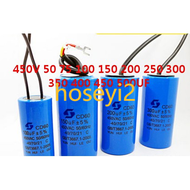 Cd60 450v 50uf/75uf/100uf/200uf/300uf/400uf/500uf 450 Motor Capacitor Brand New Original Authentic