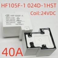 Relay HF105F-1 024D-1HST 4 Pins 30A