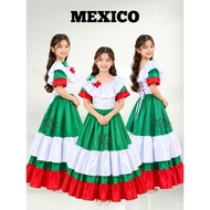 UN KIDS COSTUME FOR GIRLS - MEXICO
