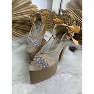 Manika Nude Shoes 15cm