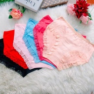 OBRAL MURAH!!! 6PCS,12PCS CD WANITA RENDA FULL KATUN-DALAMAN WANITA KEKINIAN-CD WANITA DEWASA NYAMAN