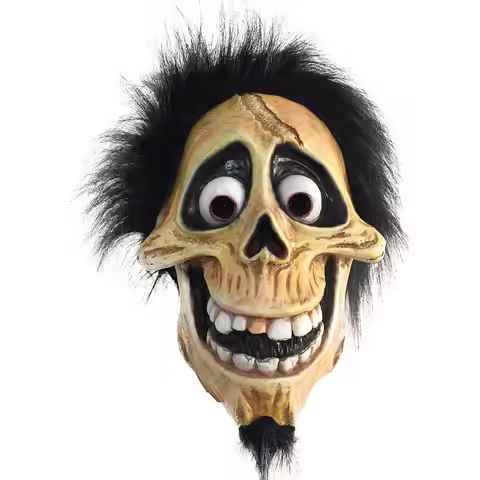 Halloween Party Props Coco Movie Hector Miguel Latex Mask Headwear